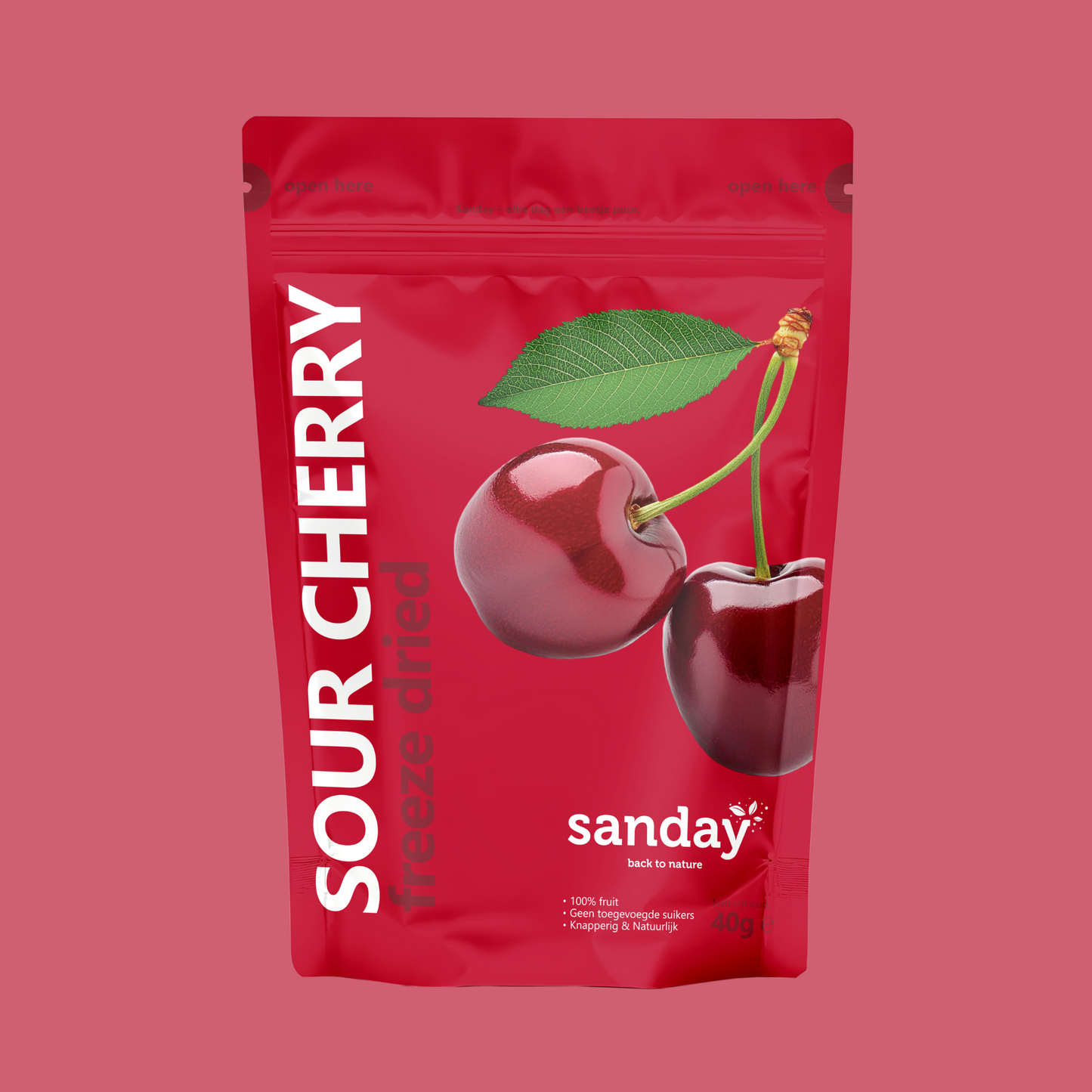 Gevriesdroogde Zure Kers